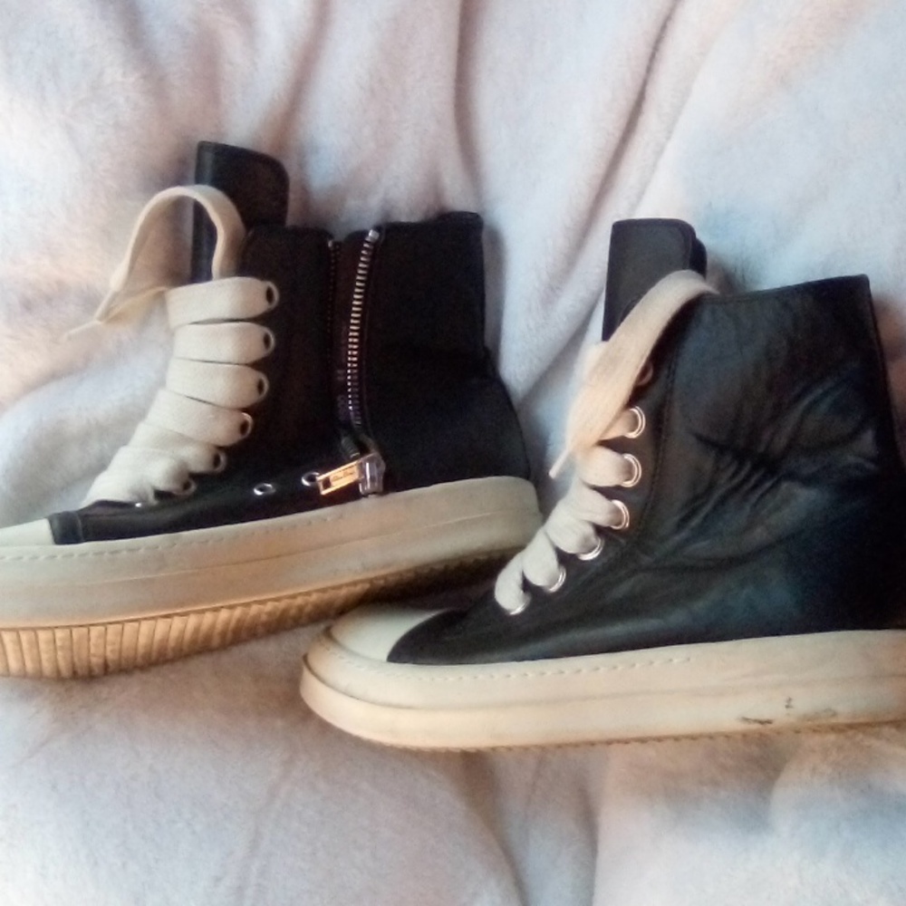 Rick Owens men's high tops